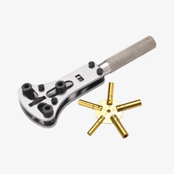 Clock and watch tools - case opener and clock winding keys